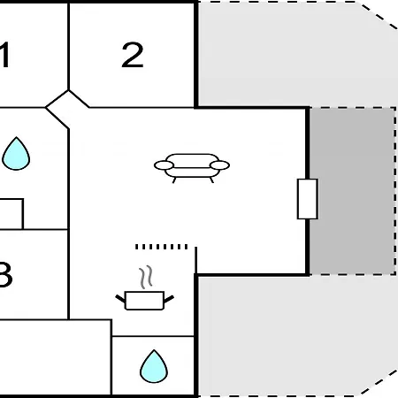 Three-bedroom Holiday In